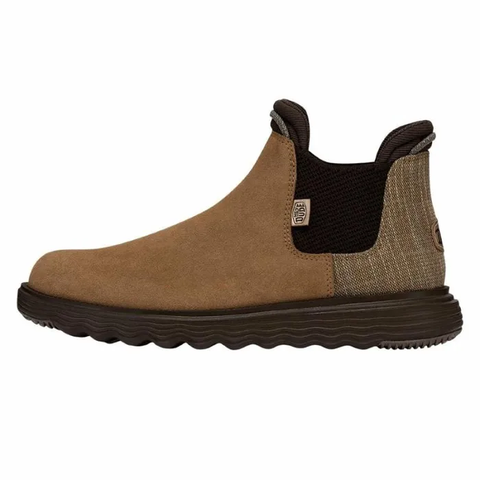 Hey Dude Boots Branson Boot Suede Women Cognac 8211 Women