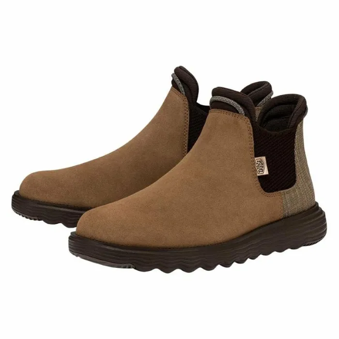 Hey Dude Boots Branson Boot Suede Women Cognac 8211 Women