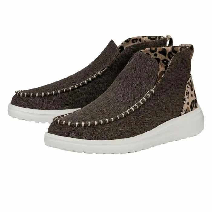 Hey Dude Boots Denny Crafted Leopard 8211 Women Hey Dude Boots Denny Crafted Leopard 8211 Women