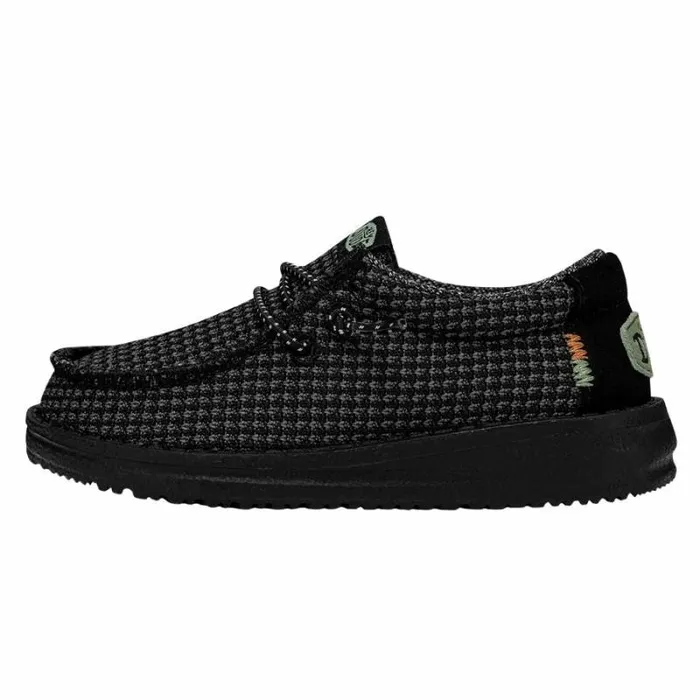 Hey Dude Little Kids Wally Toddler Sport Mesh Black 8211 Kids