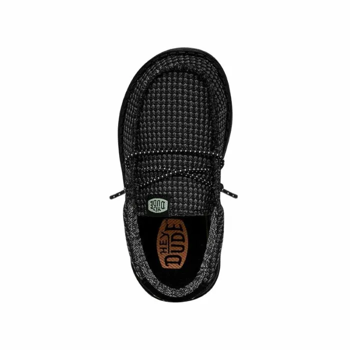 Hey Dude Little Kids Wally Toddler Sport Mesh Black 8211 Kids