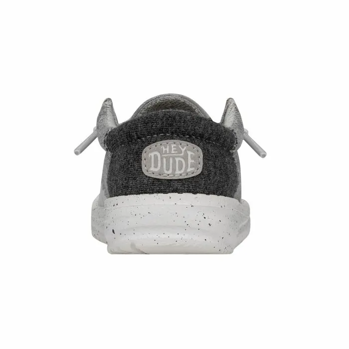 Hey Dude Little Kids Wally Toddler Tri Varsity Grey 8211 Kids