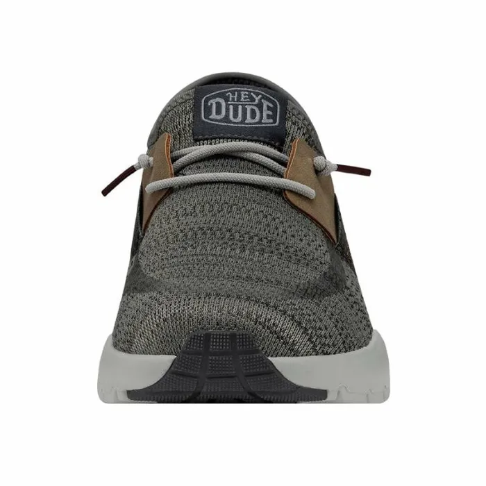 Hey Dude Sneakers Sirocco Grey Mix 8211 Men Hey Dude Sneakers Sirocco Grey Mix 8211 Men