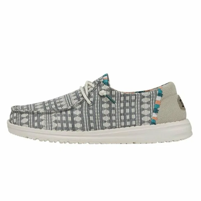Hey Dude Wendy Wendy Boho Embroidery Grey 8211 Women