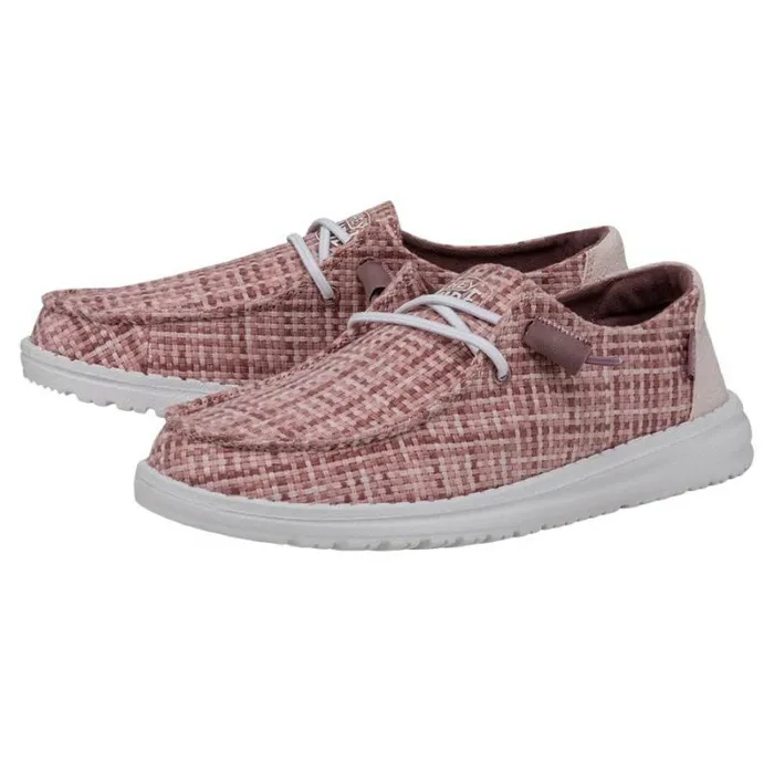Hey Dude Wendy Wendy Crosshatch Taffy 8211 Women Hey Dude Wendy Wendy Crosshatch Taffy 8211 Women