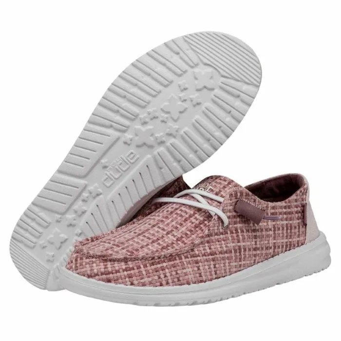 Hey Dude Wendy Wendy Crosshatch Taffy 8211 Women Hey Dude Wendy Wendy Crosshatch Taffy 8211 Women