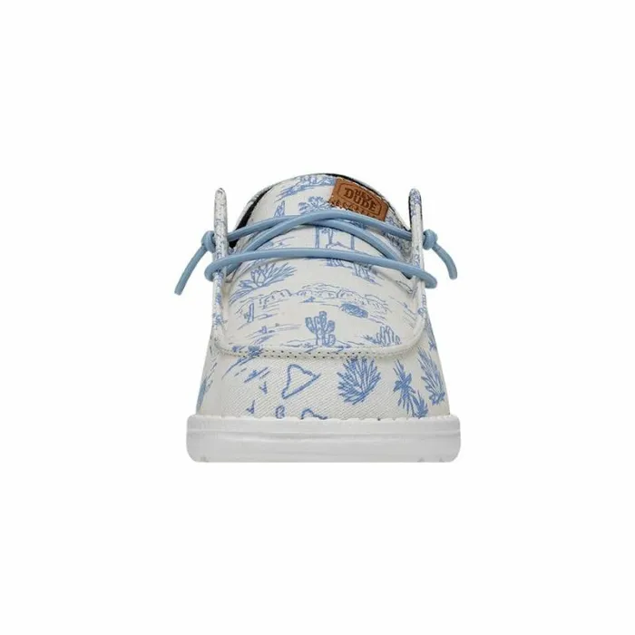 Hey Dude Wendy Wendy Desert Cream Blue 8211 Women