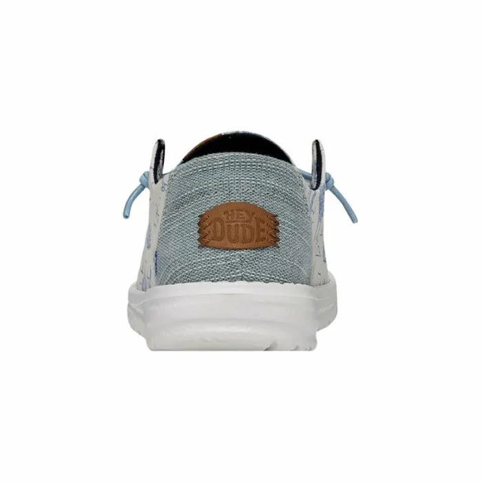 Hey Dude Wendy Wendy Desert Cream Blue 8211 Women