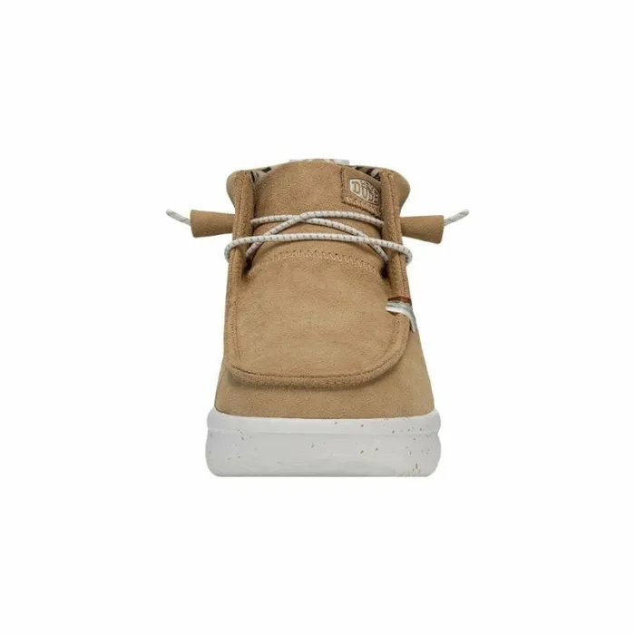 Hey Dude Wendy Wendy Peak HI Suede Tan 8211 Women Hey Dude Wendy Wendy Peak HI Suede Tan 8211 Women