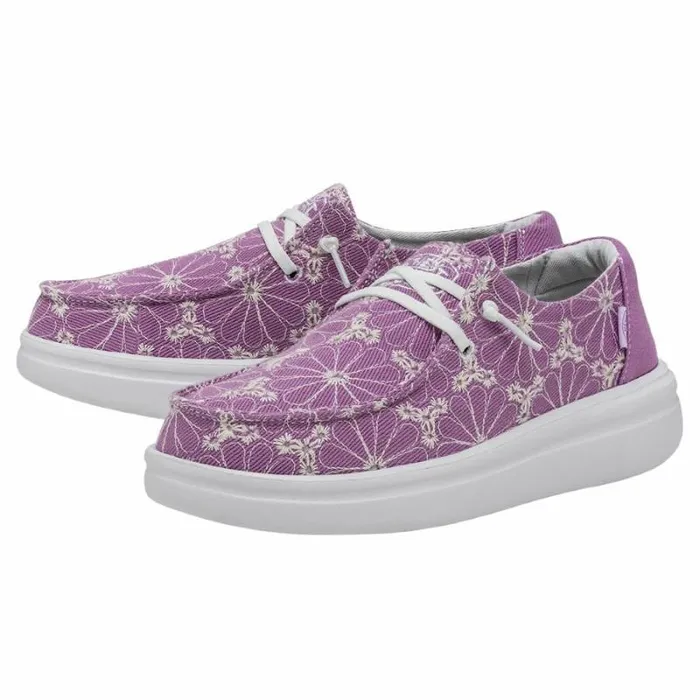 Hey Dude Wendy Wendy Rise Eyelet Violet 8211 Women