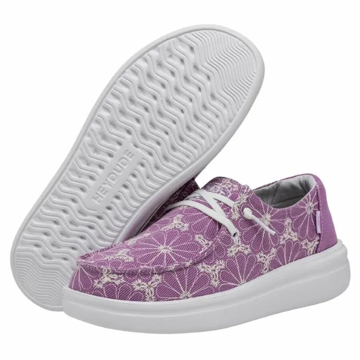Hey Dude Wendy Wendy Rise Eyelet Violet 8211 Women