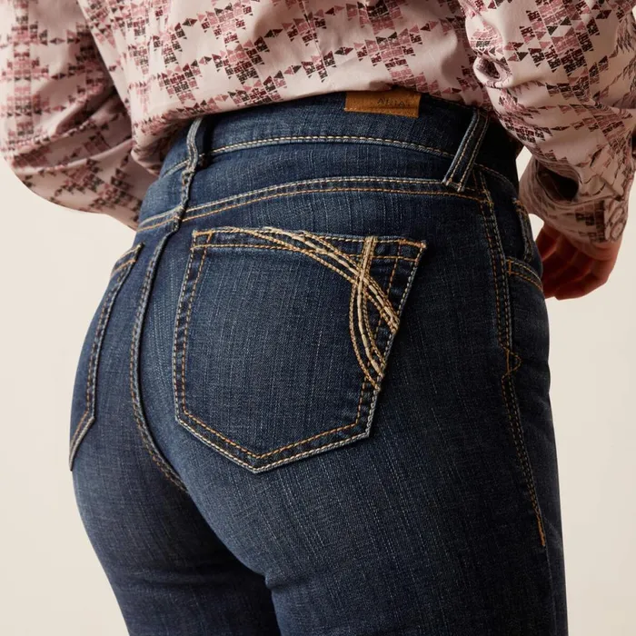 High Rise Naz Slim Trouser Jean Florida Women Ariat Denim High Rise Naz Slim Trouser Jean Florida Women Ariat Denim