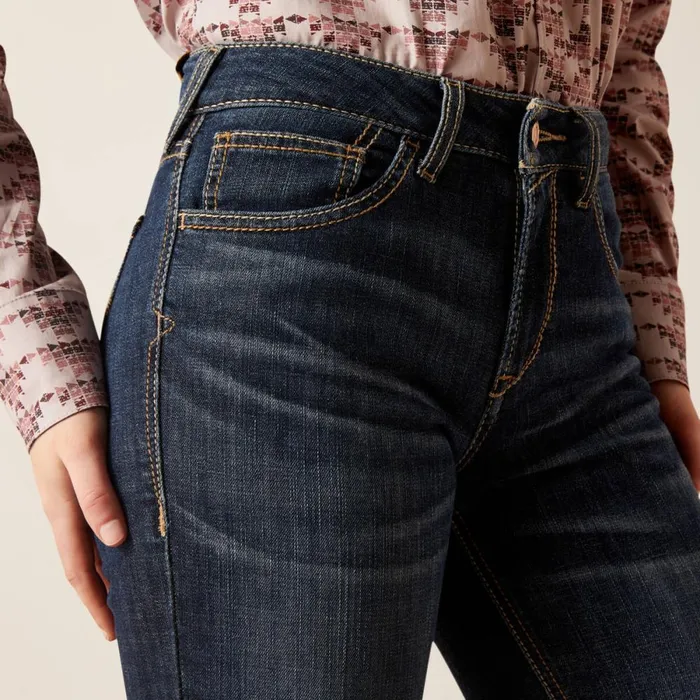 High Rise Naz Slim Trouser Jean Florida Women Ariat Denim High Rise Naz Slim Trouser Jean Florida Women Ariat Denim