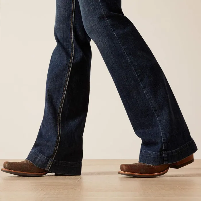 High Rise Naz Slim Trouser Jean Florida Women Ariat Denim High Rise Naz Slim Trouser Jean Florida Women Ariat Denim