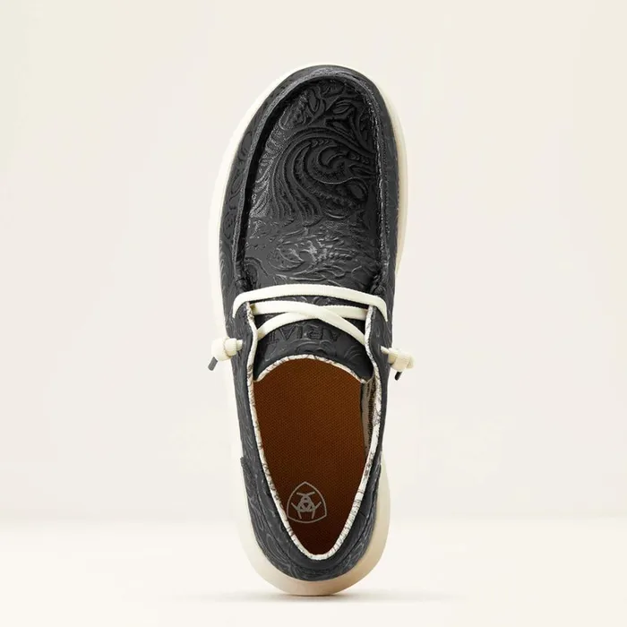 Hilo Black Floral Emboss Women Ariat Shoes and Sneakers Hilo Black Floral Emboss Women Ariat Shoes and Sneakers