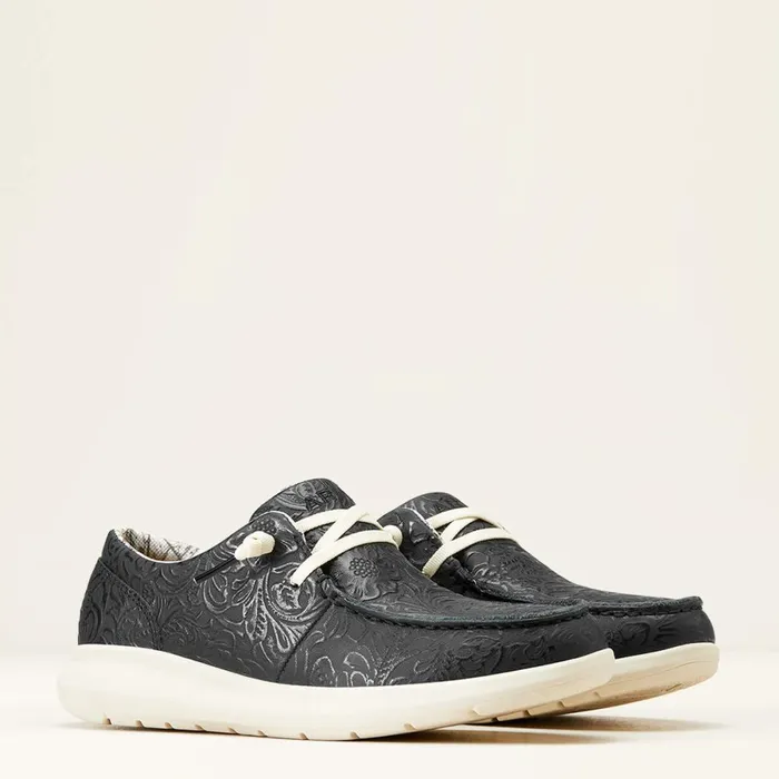 Hilo Black Floral Emboss Women Ariat Shoes and Sneakers Hilo Black Floral Emboss Women Ariat Shoes and Sneakers
