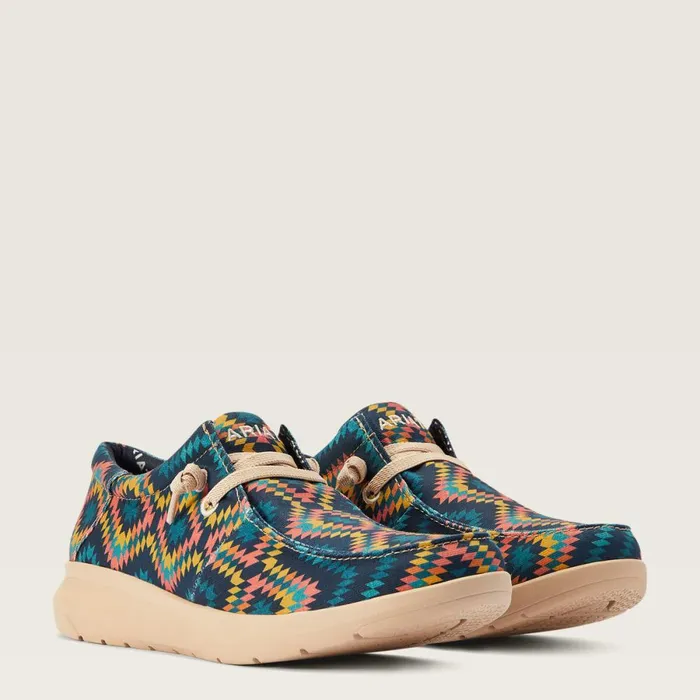 Hilo Blue Southwest Men Ariat Shoes and Sneakers Hilo Blue Southwest Men Ariat Shoes and Sneakers