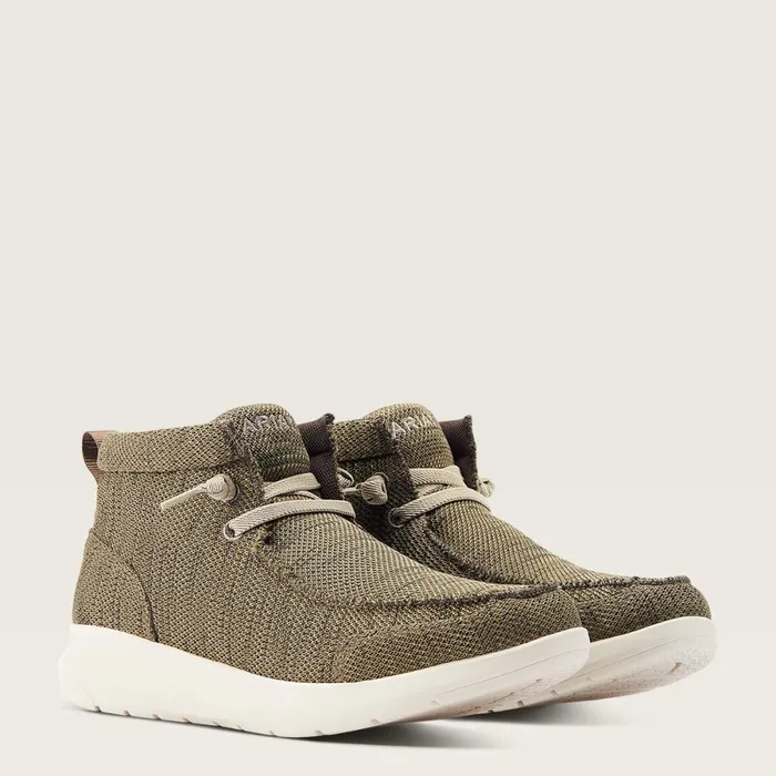 Hilo Mid Heathered Olive Men Ariat Shoes and Sneakers Hilo Mid Heathered Olive Men Ariat Shoes and Sneakers