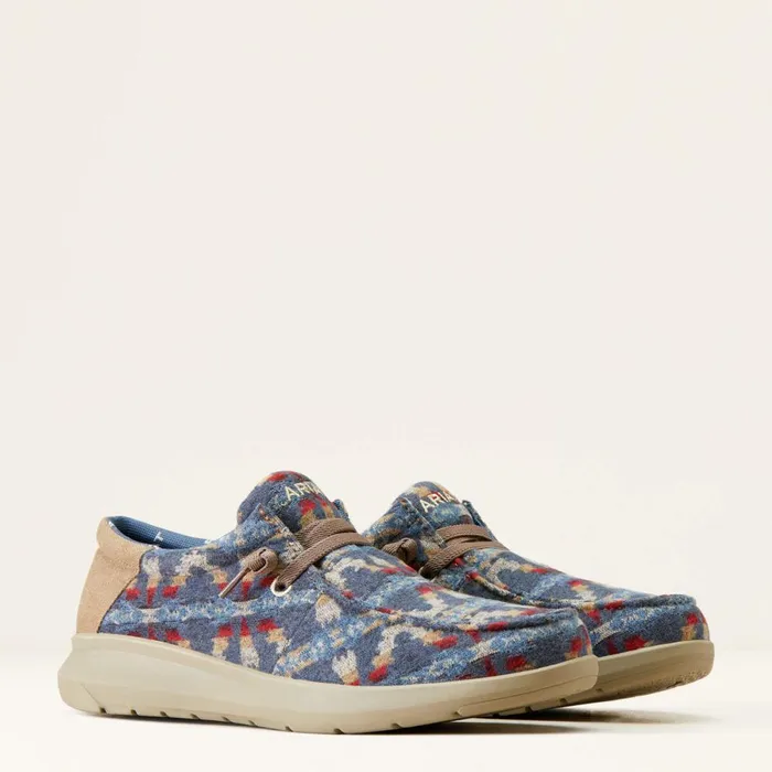 Hilo Stretch Lace Blue Blanket Wooly Men Ariat Shoes and Sneakers Hilo Stretch Lace Blue Blanket Wooly Men Ariat Shoes and Sneakers