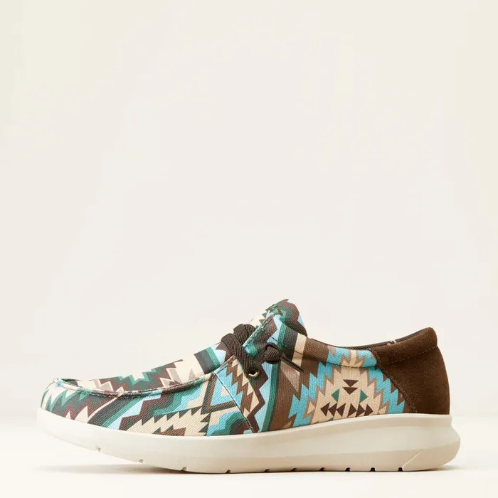Hilo Stretch Lace Blue Southwest Print Men Ariat Shoes and Sneakers Hilo Stretch Lace Blue Southwest Print Men Ariat Shoes and Sneakers