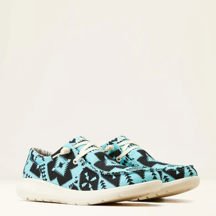 Hilo Turquoise Saddle Blanket 2 Women Ariat Shoes and Sneakers Hilo Turquoise Saddle Blanket 2 Women Ariat Shoes and Sneakers