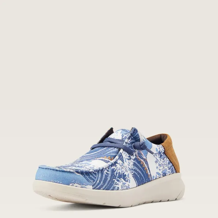 Hilo Western Aloha Alenuihaha Print Men Ariat Shoes and Sneakers