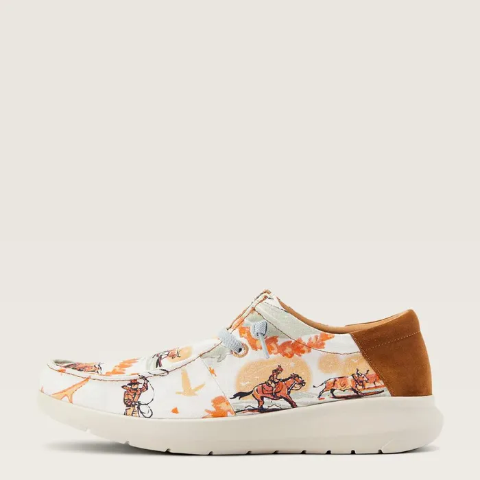 Hilo Western Aloha Surfing Longhorn Print Men Ariat Shoes and Sneakers Hilo Western Aloha Surfing Longhorn Print Men Ariat Shoes and Sneakers