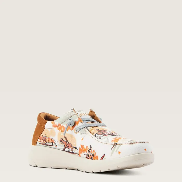 Hilo Western Aloha Surfing Longhorn Print Men Ariat Shoes and Sneakers Hilo Western Aloha Surfing Longhorn Print Men Ariat Shoes and Sneakers