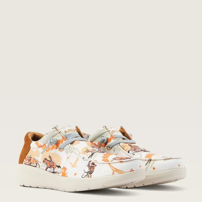 Hilo Western Aloha Surfing Longhorn Print Men Ariat Shoes and Sneakers Hilo Western Aloha Surfing Longhorn Print Men Ariat Shoes and Sneakers