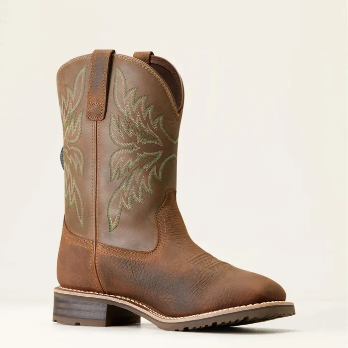 Hybrid Rancher BOA Waterproof Cowboy Boot Acorn Brown Men Ariat Western Boots Hybrid Rancher BOA Waterproof Cowboy Boot Acorn Brown Men Ariat Western Boots