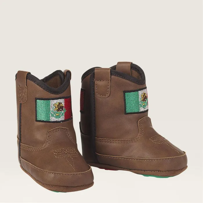 Infant Lil Stompers Mexico Boot Brown Kids Ariat Baby Boots