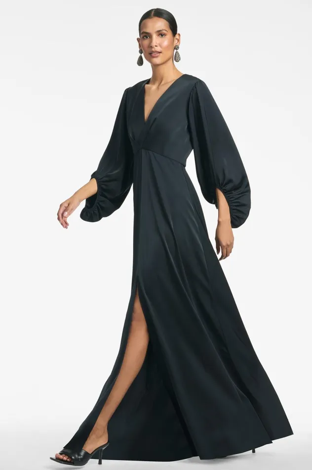Jenny Gown 8211 Black Women Sachin and Babi Covered