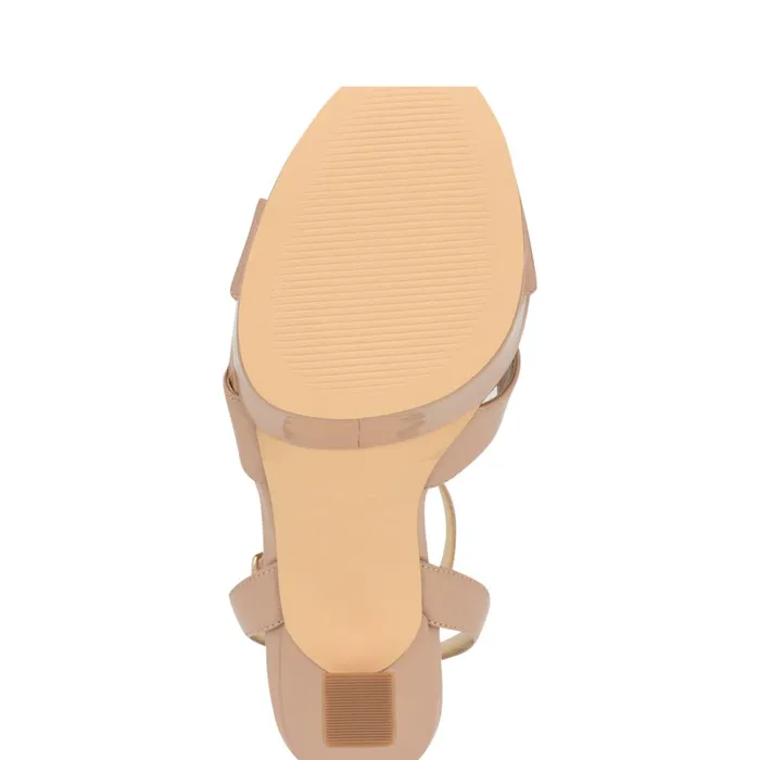 Jessie Platform Ankle Strap Sandals Light Natural Women Nine West High Heels Jessie Platform Ankle Strap Sandals Light Natural Women Nine West High Heels