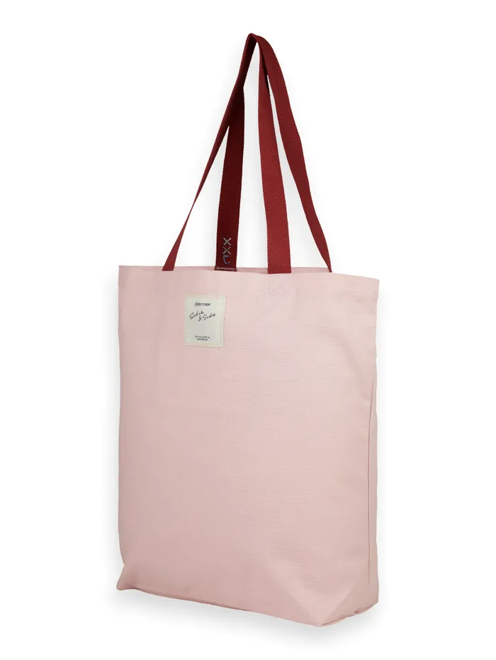 JOE JONAS X SCOTCH SODA PRINTED CANVAS TOTE White Women Scotch and Soda Bags JOE JONAS X SCOTCH SODA PRINTED CANVAS TOTE White Women Scotch and Soda Bags