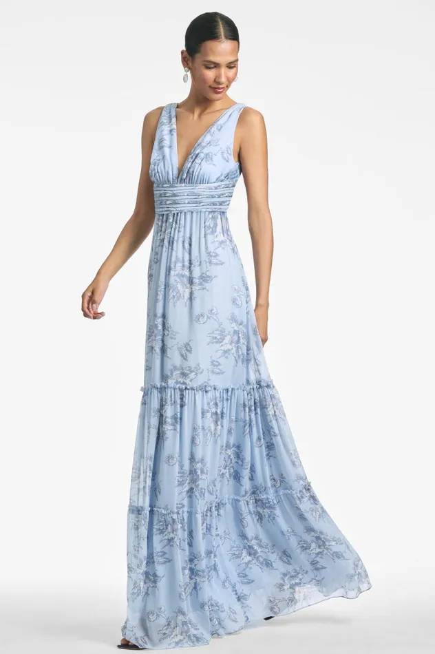 Justine Gown 8211 Iced Narcissus Women Sachin and Babi Boho