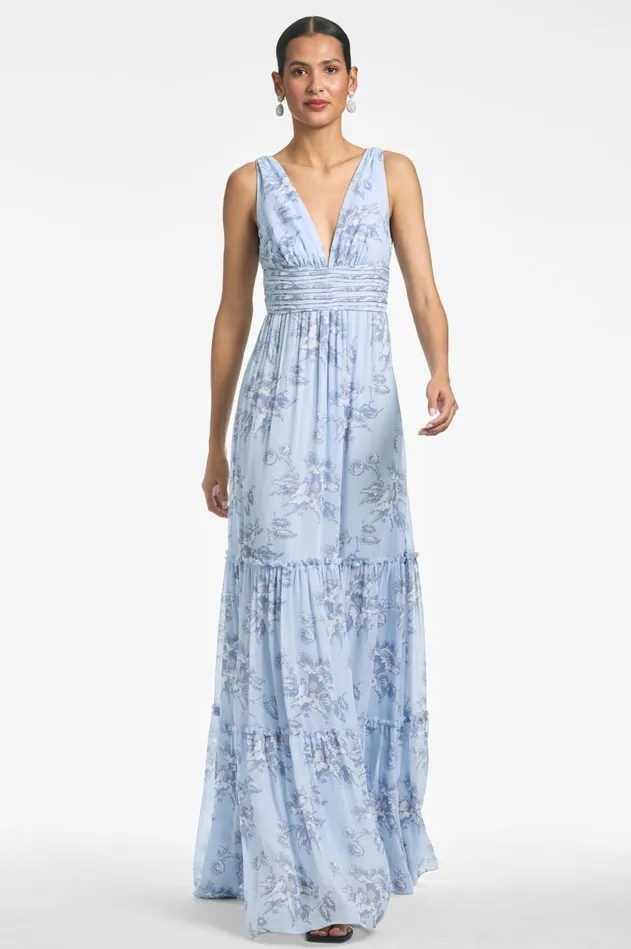 Justine Gown 8211 Iced Narcissus Women Sachin and Babi Boho