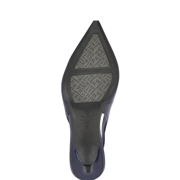 Kately 92159 Slingback Pumps Dark Blue Women Nine West Slingbacks Kately 92159 Slingback Pumps Dark Blue Women Nine West Slingbacks
