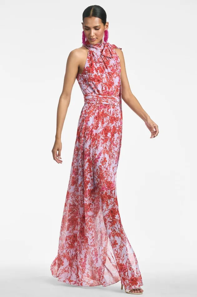 Kayla Gown 8211 Amaranths Spray Women Sachin and Babi Boho