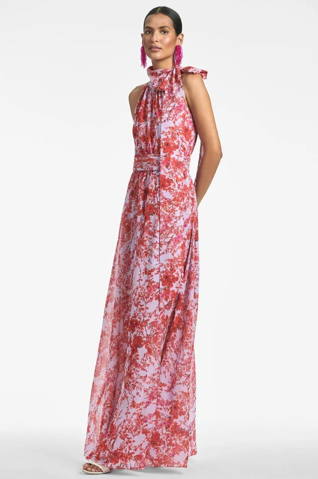 Kayla Gown 8211 Amaranths Spray Women Sachin and Babi Boho
