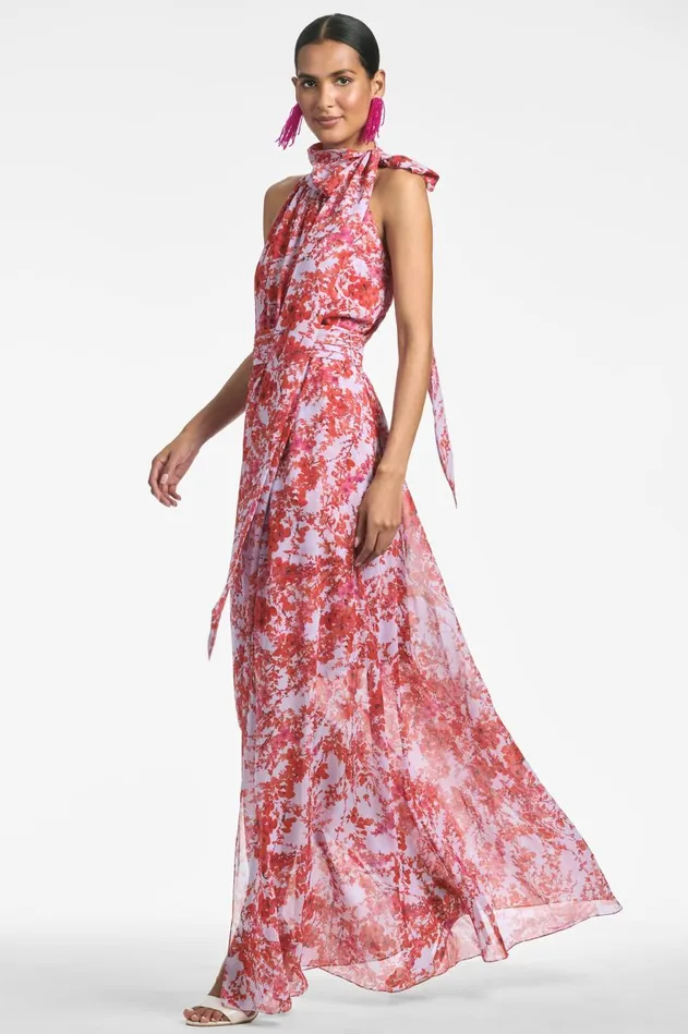 Kayla Gown 8211 Amaranths Spray Women Sachin and Babi Boho