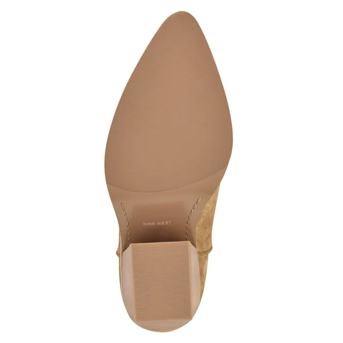 Keeks Western Boot Denimbrown Suede Women Nine West Boots and Booties Keeks Western Boot Denimbrown Suede Women Nine West Boots and Booties