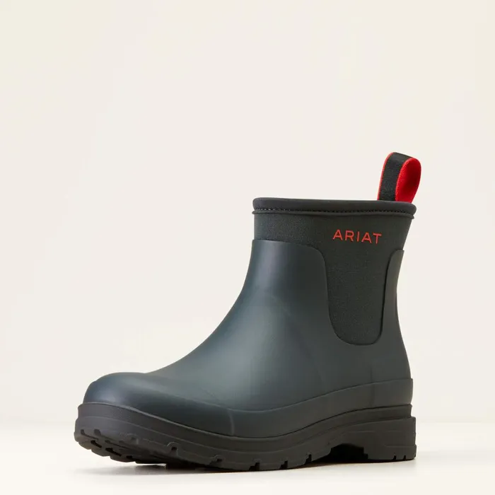 Kelmarsh Shortie Rubber Boot Navy Women Ariat Waterproof Boots