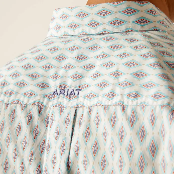Kendrick Fitted Shirt White Men Ariat Button Down Shirts Kendrick Fitted Shirt White Men Ariat Button Down Shirts