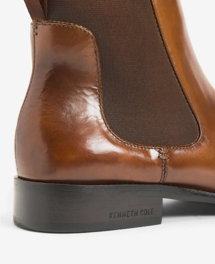 Kenneth Cole Boots Men Tully Chelsea Boot Cognac Kenneth Cole Boots Men Tully Chelsea Boot Cognac