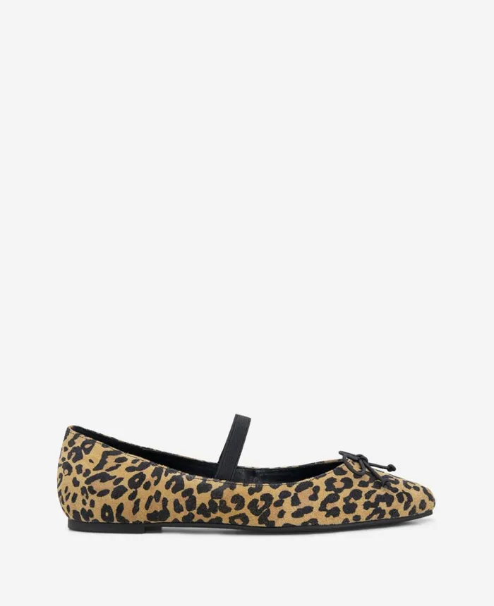 Kenneth Cole Flats and Loafers Women Myra Ballet Flat Leopard