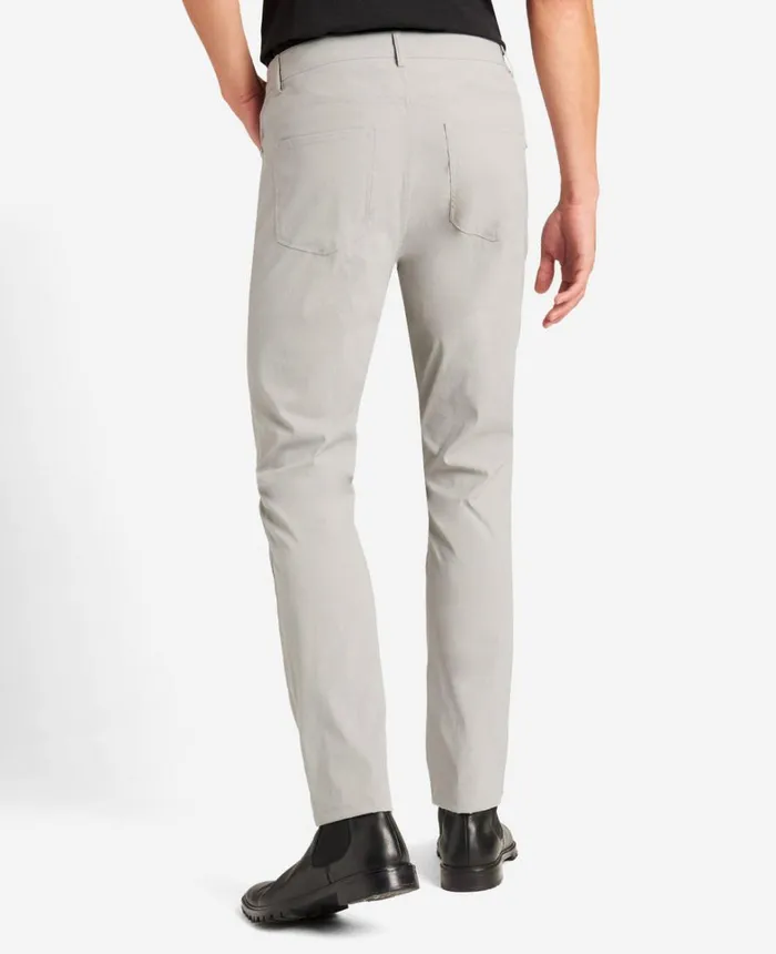 Kenneth Cole Pants Men Original Slim 5Pocket Pant Light Grey Kenneth Cole Pants Men Original Slim 5Pocket Pant Light Grey