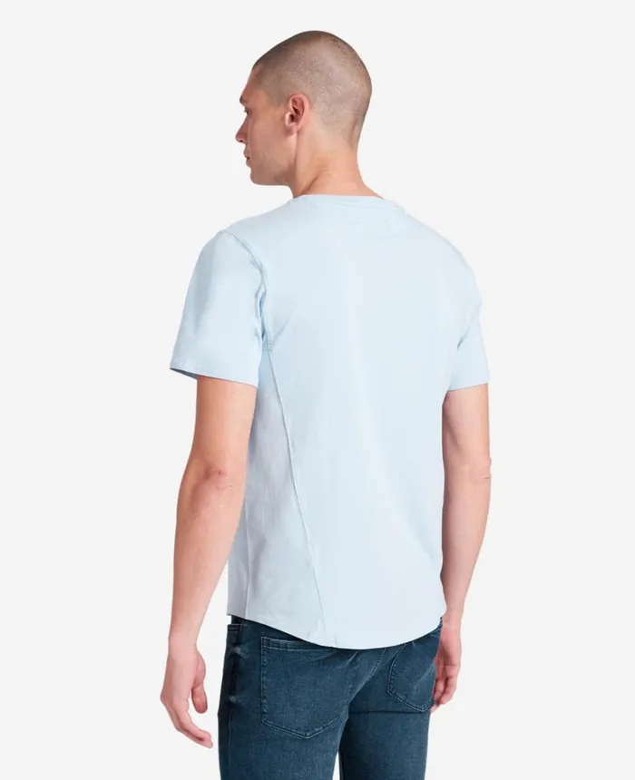 Kenneth Cole Polos and TShirts Men The Performance Crew Neck TShirt Light Blue Kenneth Cole Polos and TShirts Men The Performance Crew Neck TShirt Light Blue
