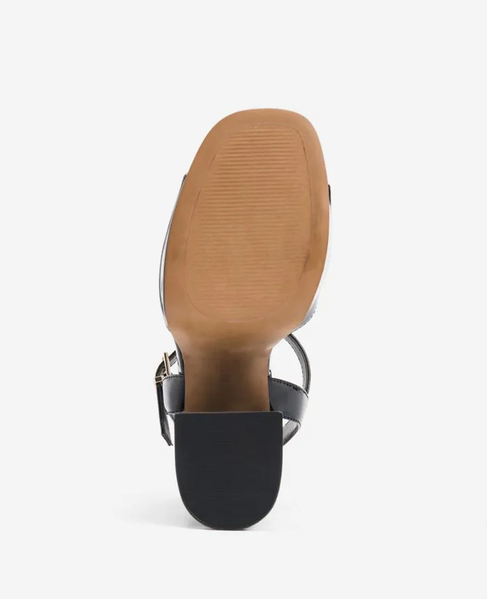 Kenneth Cole Pumps and Heels Women Dolly Ankle Strap Platform Heeled Sandal Black Patent Kenneth Cole Pumps and Heels Women Dolly Ankle Strap Platform Heeled Sandal Black Patent
