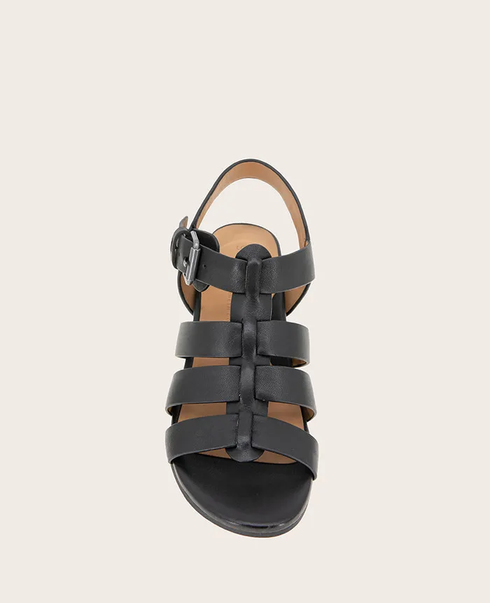 Kenneth Cole Sandals and Wedges Women GENTLE SOULS 8211 Margarite Heel Sandal Black Leather Kenneth Cole Sandals and Wedges Women GENTLE SOULS 8211 Margarite Heel Sandal Black Leather