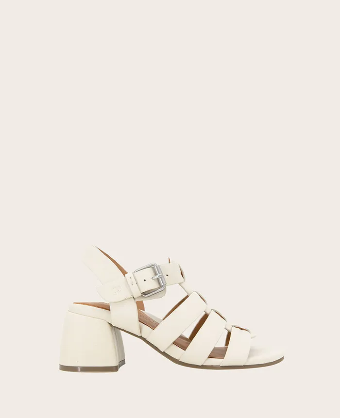 Kenneth Cole Sandals and Wedges Women GENTLE SOULS 8211 Margarite Heel Sandal Stone Leather Kenneth Cole Sandals and Wedges Women GENTLE SOULS 8211 Margarite Heel Sandal Stone Leather